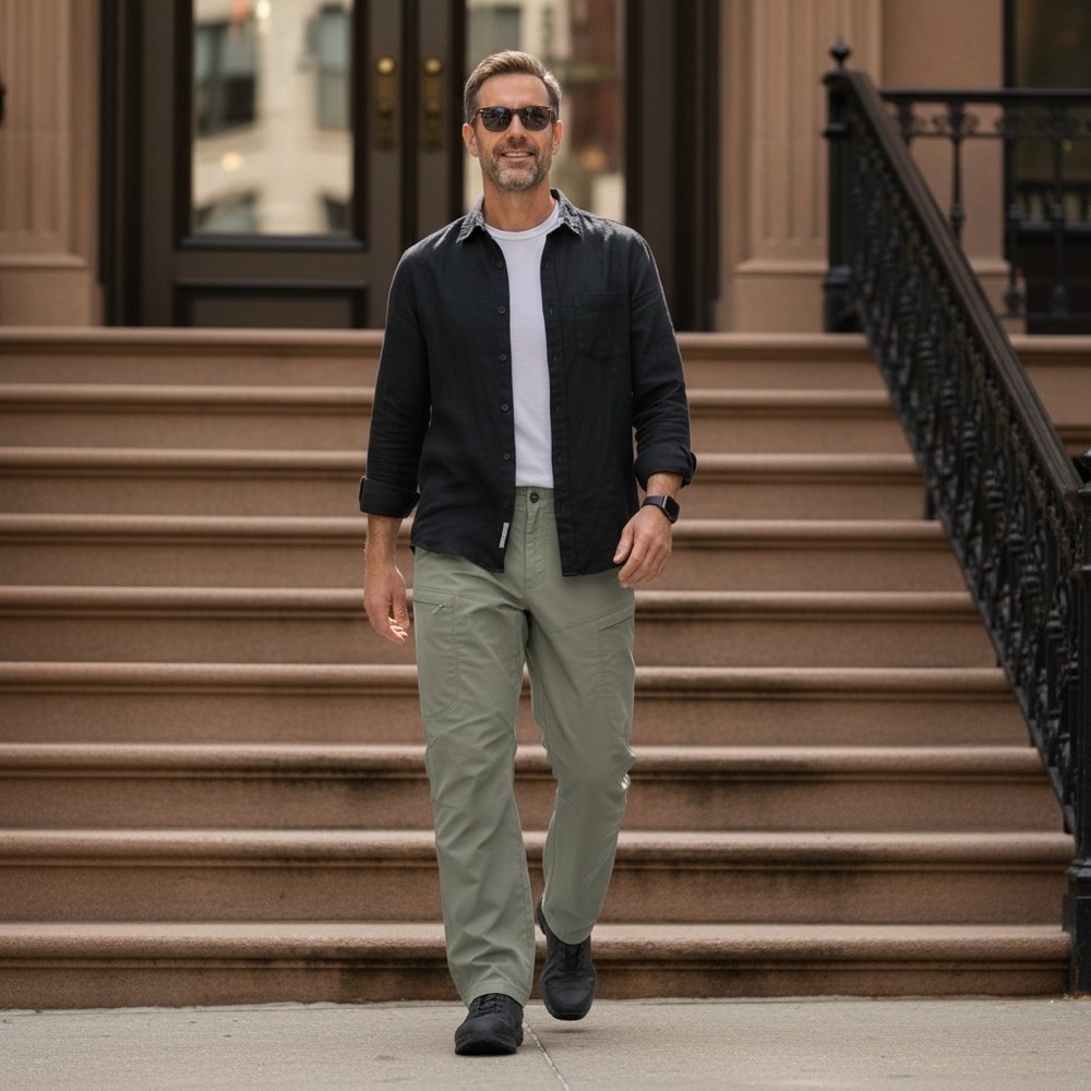 Wallace & Barnes Officers Chino Field Cotton Trousers Olive Green 33x30 770-225